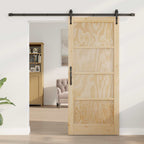 Porta scorrevole ORKDAL Naturale 86 x 198,5 cm legno pino