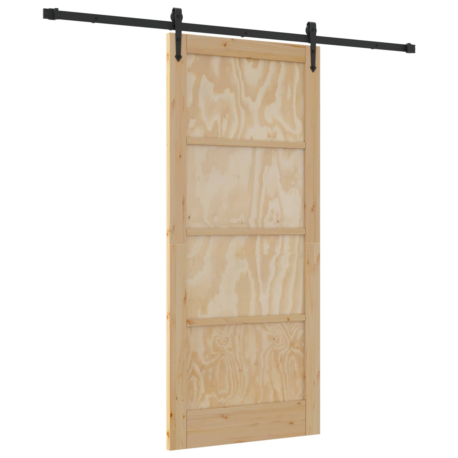 Porta scorrevole ORKDAL Naturale 86 x 198,5 cm legno pino