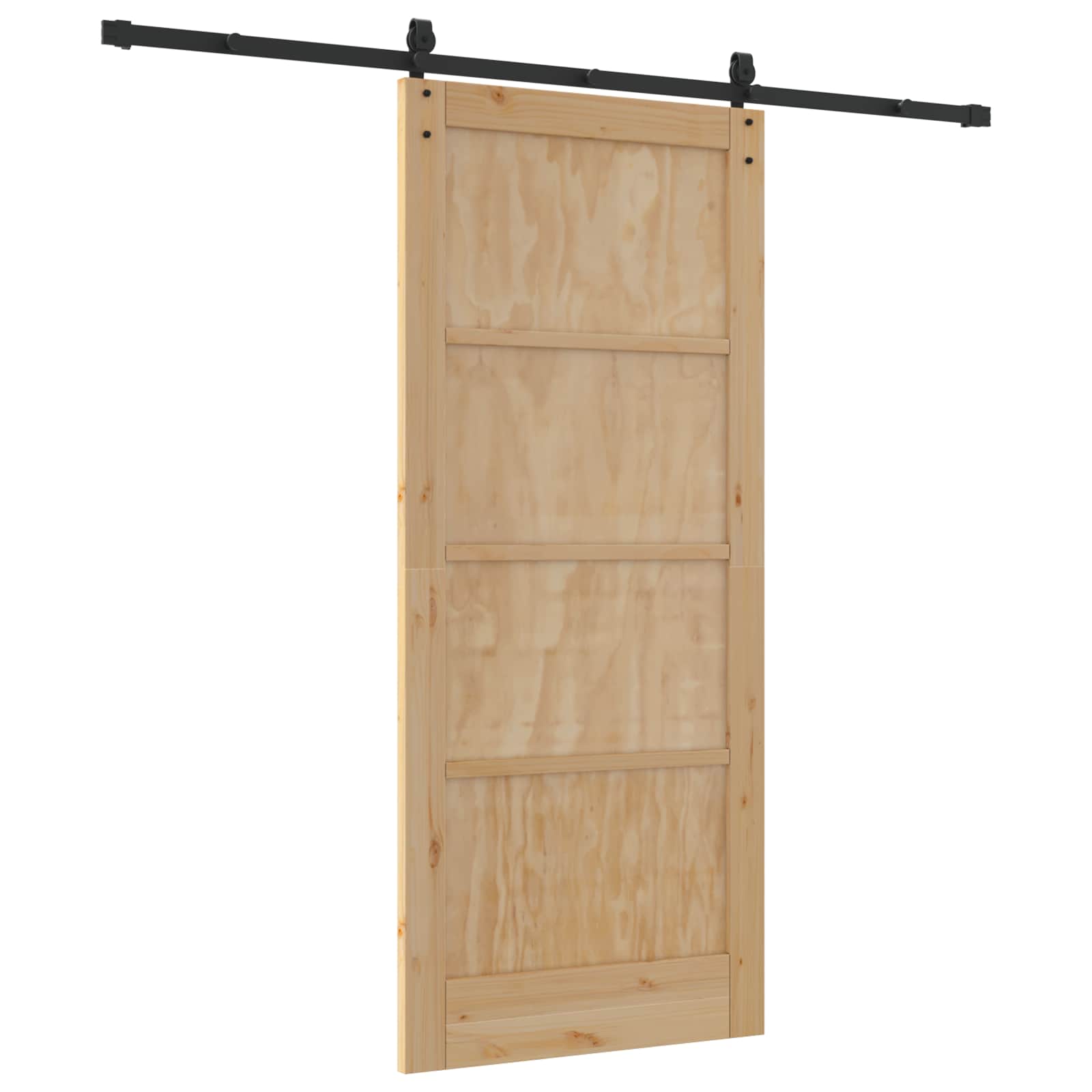 Porta scorrevole ORKDAL Naturale 86 x 198,5 cm legno pino