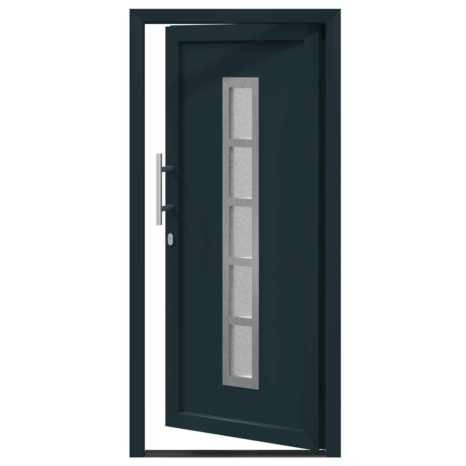 Porta Frontale Antracite 98 x 200 cm PVC