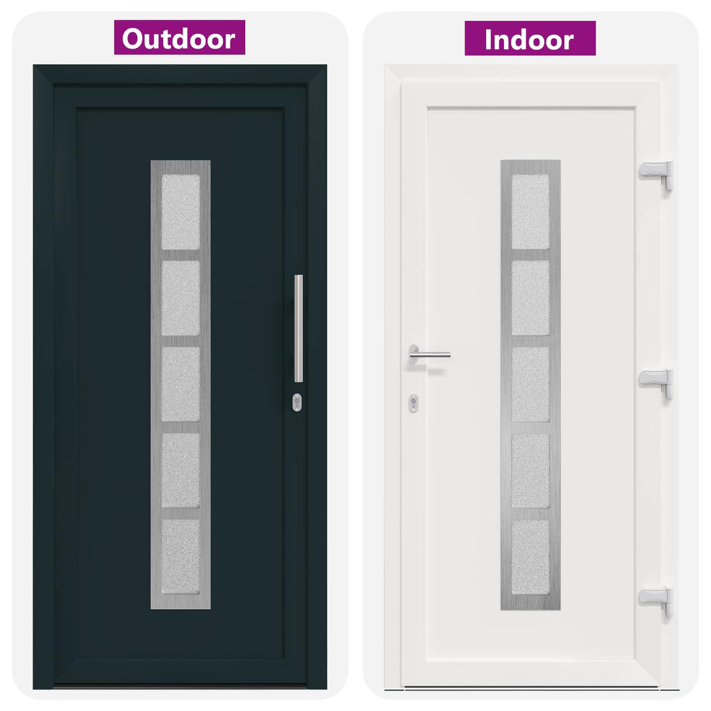 Porta Frontale Antracite 88 x 200 cm PVC