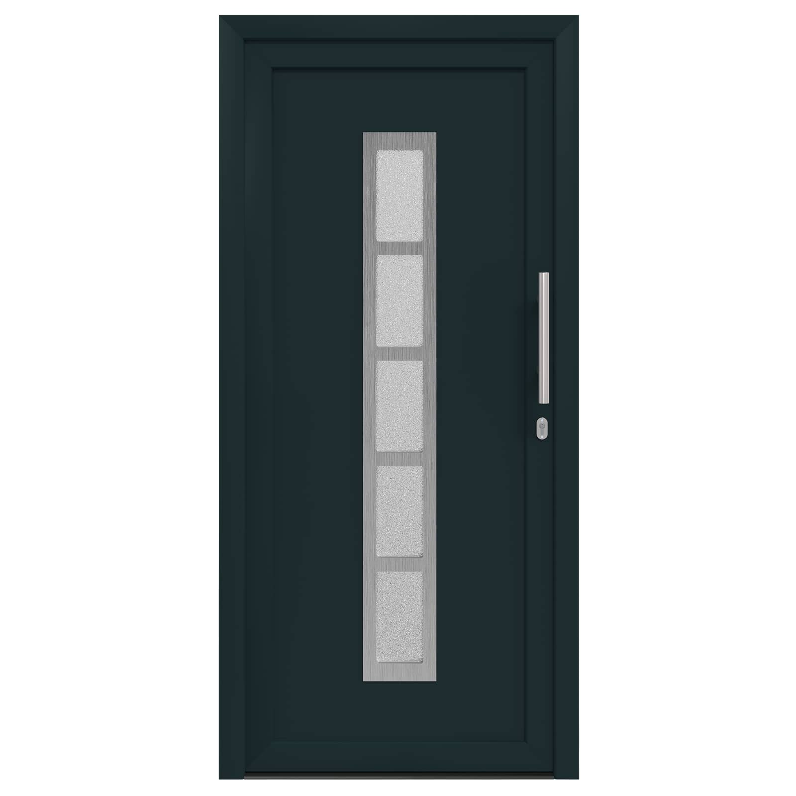 Porta Frontale Antracite 98 x 200 cm PVC