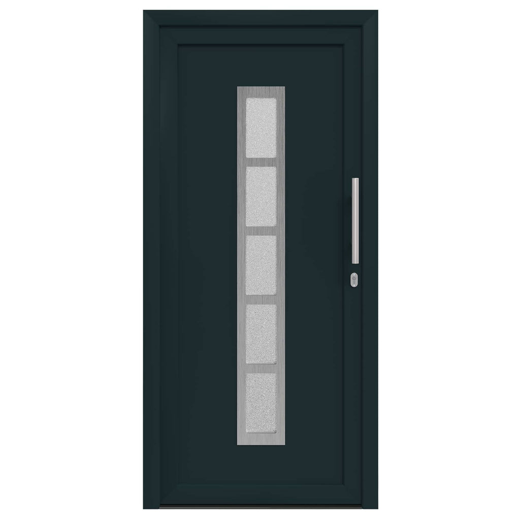 Porta Frontale Antracite 98 x 208 cm PVC