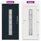 Porta Frontale Antracite 108 x 208 cm PVC