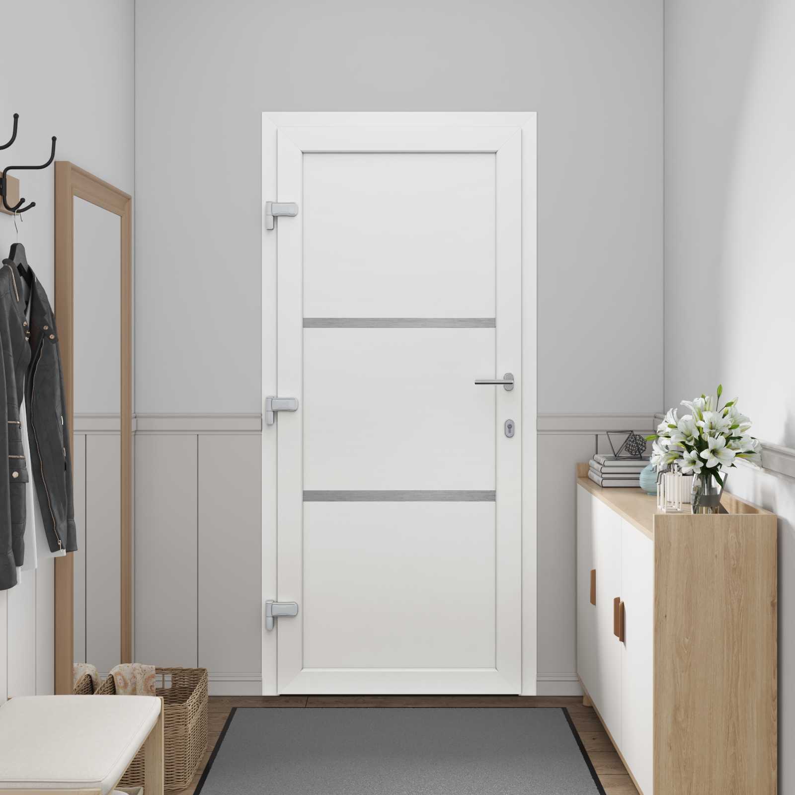 Porta Frontale Bianco 88 x 200 cm PVC