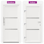 Porta Frontale Bianco 108 x 208 cm PVC
