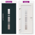Porta Frontale Antracite 88 x 200 cm PVC