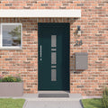 Porta Frontale Antracite 98 x 208 cm PVC