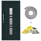 Porta Frontale Antracite 108 x 208 cm PVC