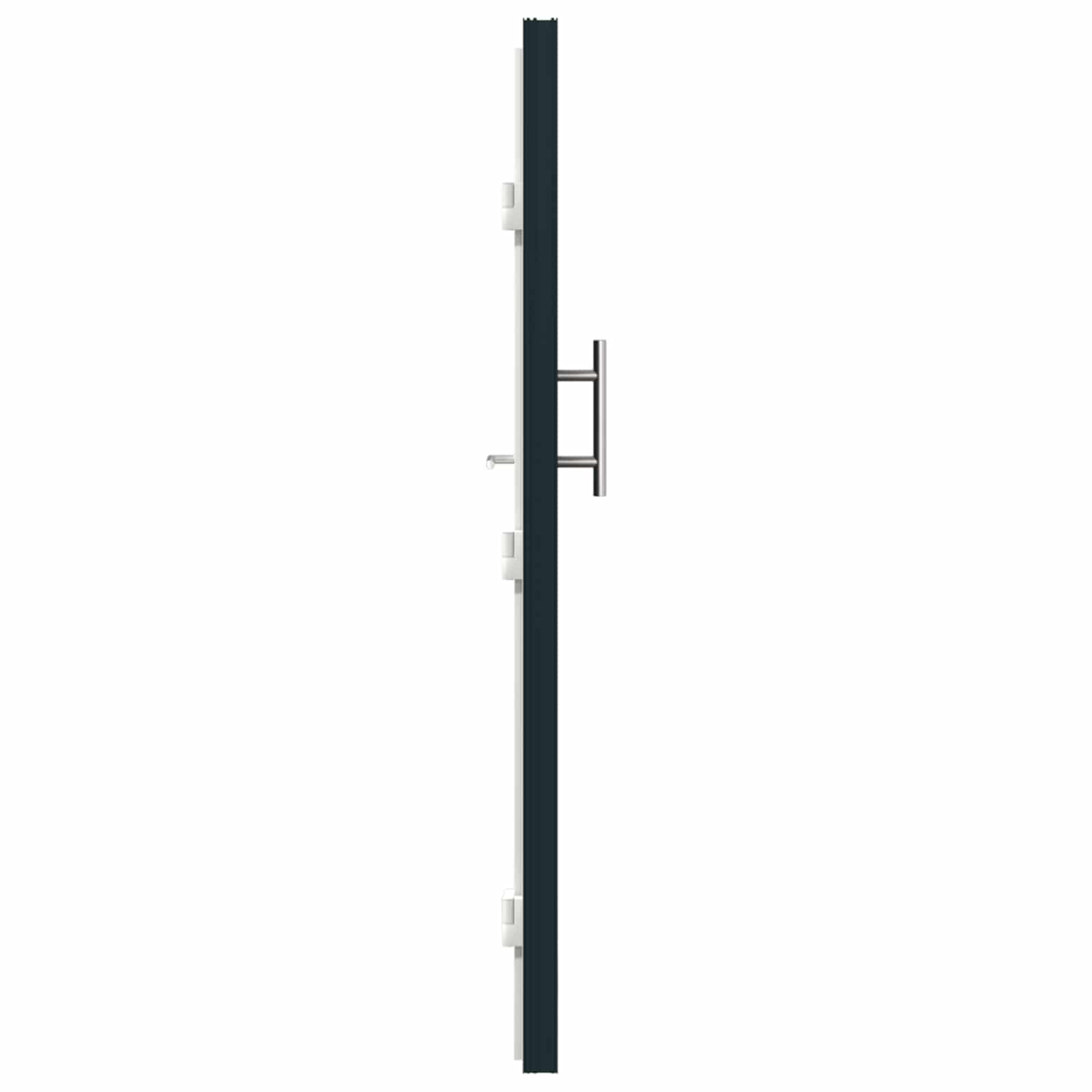 Porta Frontale Antracite 88 x 200 cm PVC