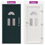 Porta Frontale Antracite 98 x 198 cm PVC