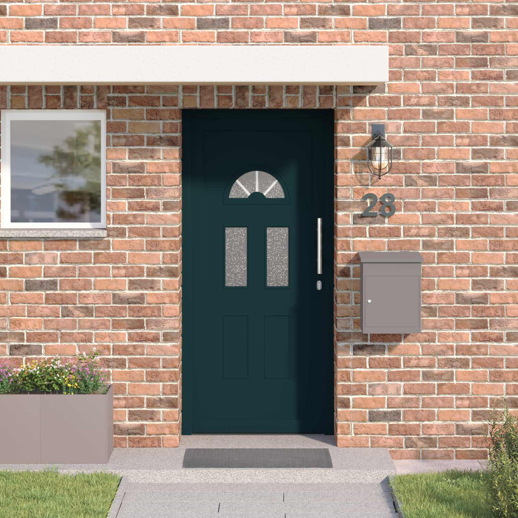 Porta Frontale Antracite 110 x 210 cm PVC