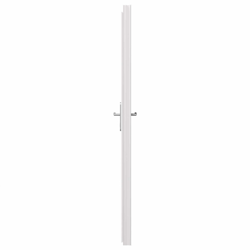 Porta d'ingresso laterale in PVC Antracite 98 x 198 cm