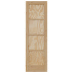 Porta Interna Scorrevole Naturale 61 x 198,5 cm Legno Compensato