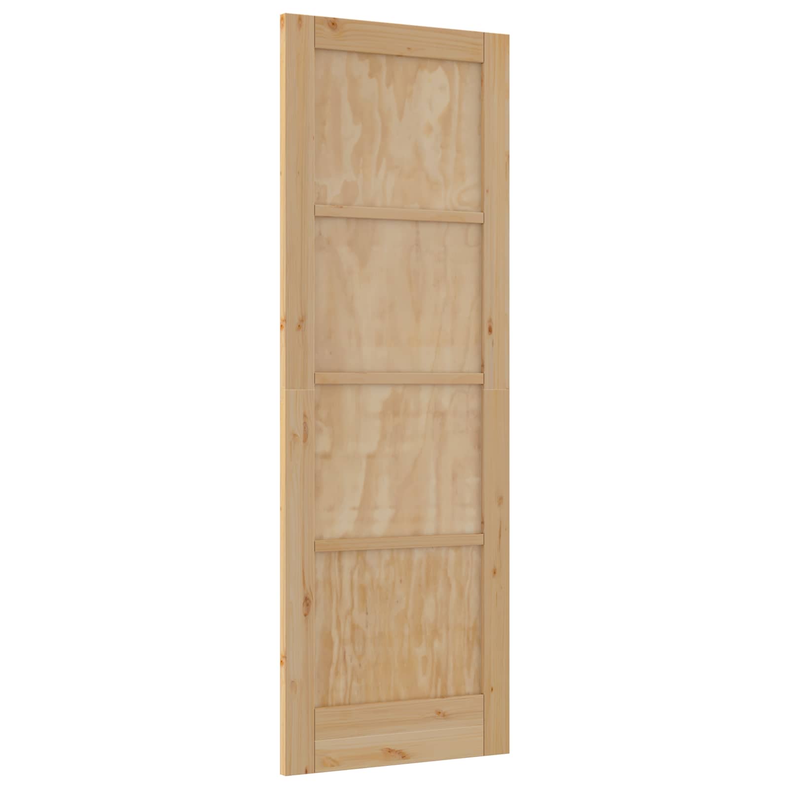 Porta Interna Scorrevole 73,5 x 211 cm Legno Compensato Naturale