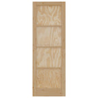 Porta Interna Scorrevole 73,5 x 211 cm Legno Compensato Naturale
