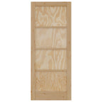 Porta Interna Scorrevole Naturale 83 x 202 cm Legno Compensato