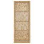 Porta Interna Scorrevole 83 x 211 cm Legno Compensato Naturale