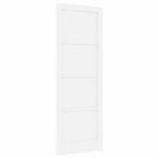 Porta Interna Scorrevole Bianca 83 x 232 cm Legno Compensato