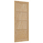 Porta Interna Scorrevole Naturale 86 x 211 cm Legno Compensato