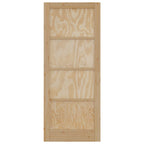 Porta Interna Scorrevole Naturale 86 x 211 cm Legno Compensato