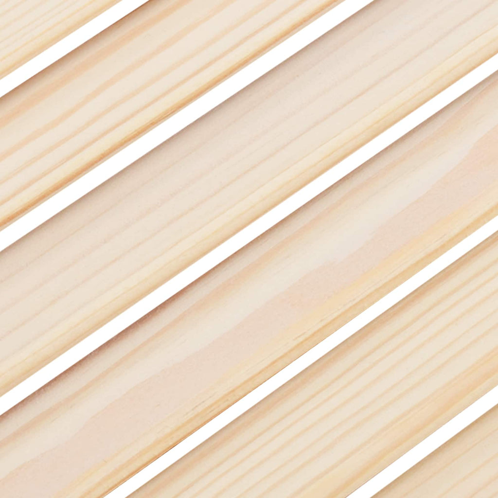 Porte Swing Naturale 80 x 80 cm Legno Massello di Pino