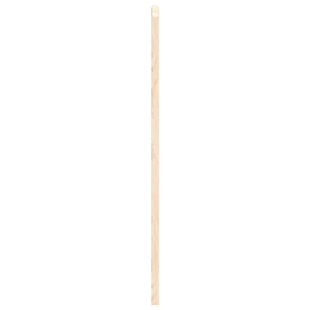 Porte Swing 2 pcs Legno Massello di Pino Naturale 80x80 cm