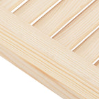 Porte Swing Legno Massello di Pino Naturale 90 x 40 cm