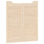 Porte Swing Legno Massello di Pino Naturale 90 x 40 cm