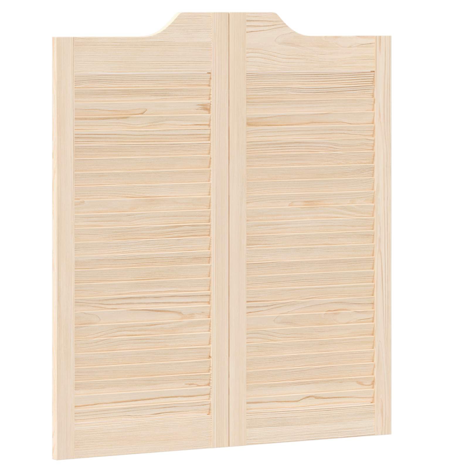 Porte Swing Legno Massello di Pino Naturale 90 x 40 cm