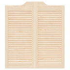 Porte Swing Legno Massello di Pino Naturale 90 x 40 cm