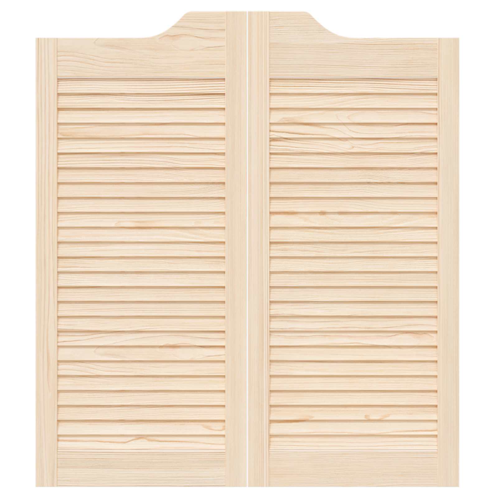 Porte Swing Legno Massello di Pino Naturale 90 x 40 cm