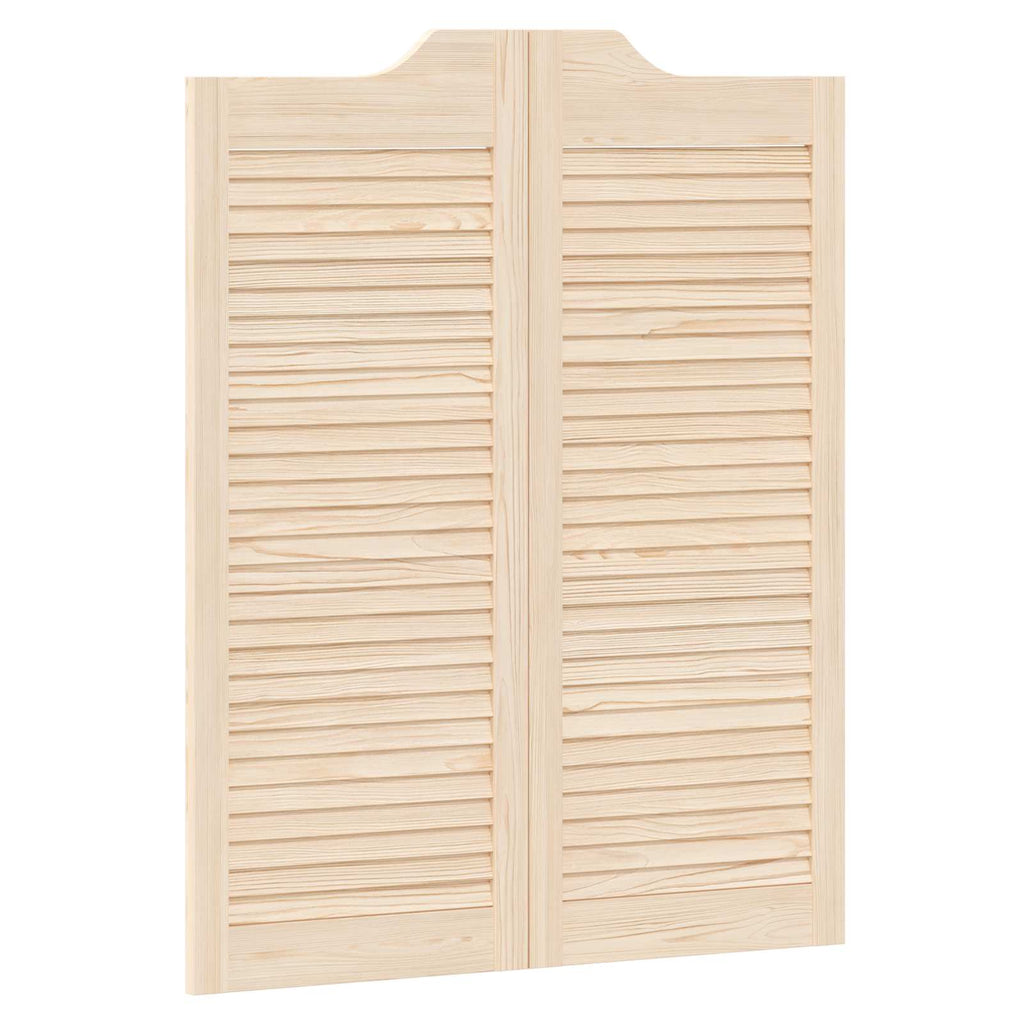Porte Swing Legno Massello di Pino Naturale 100 x 40 cm