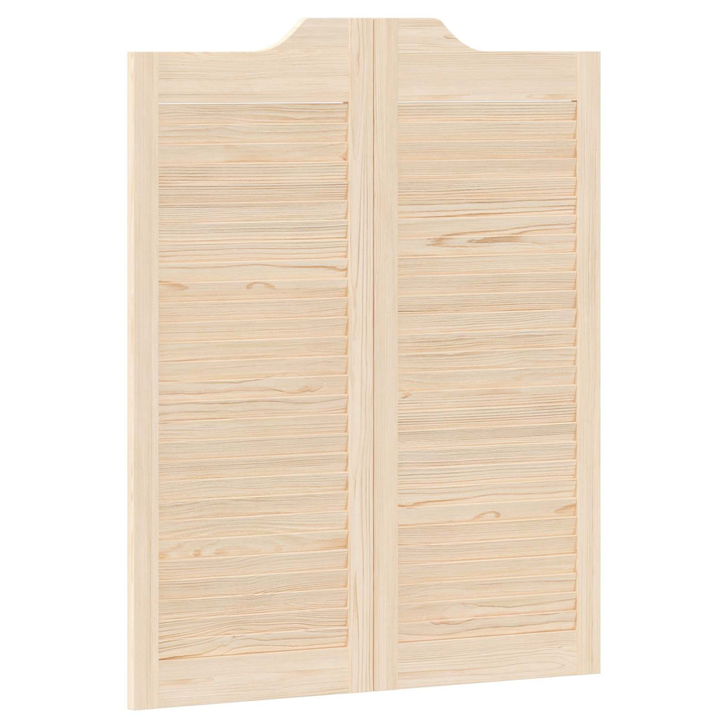 Porte Swing Legno Massello di Pino Naturale 100 x 40 cm