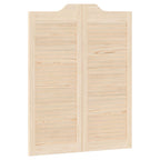 Porte Swing Legno Massello di Pino Naturale 100 x 40 cm