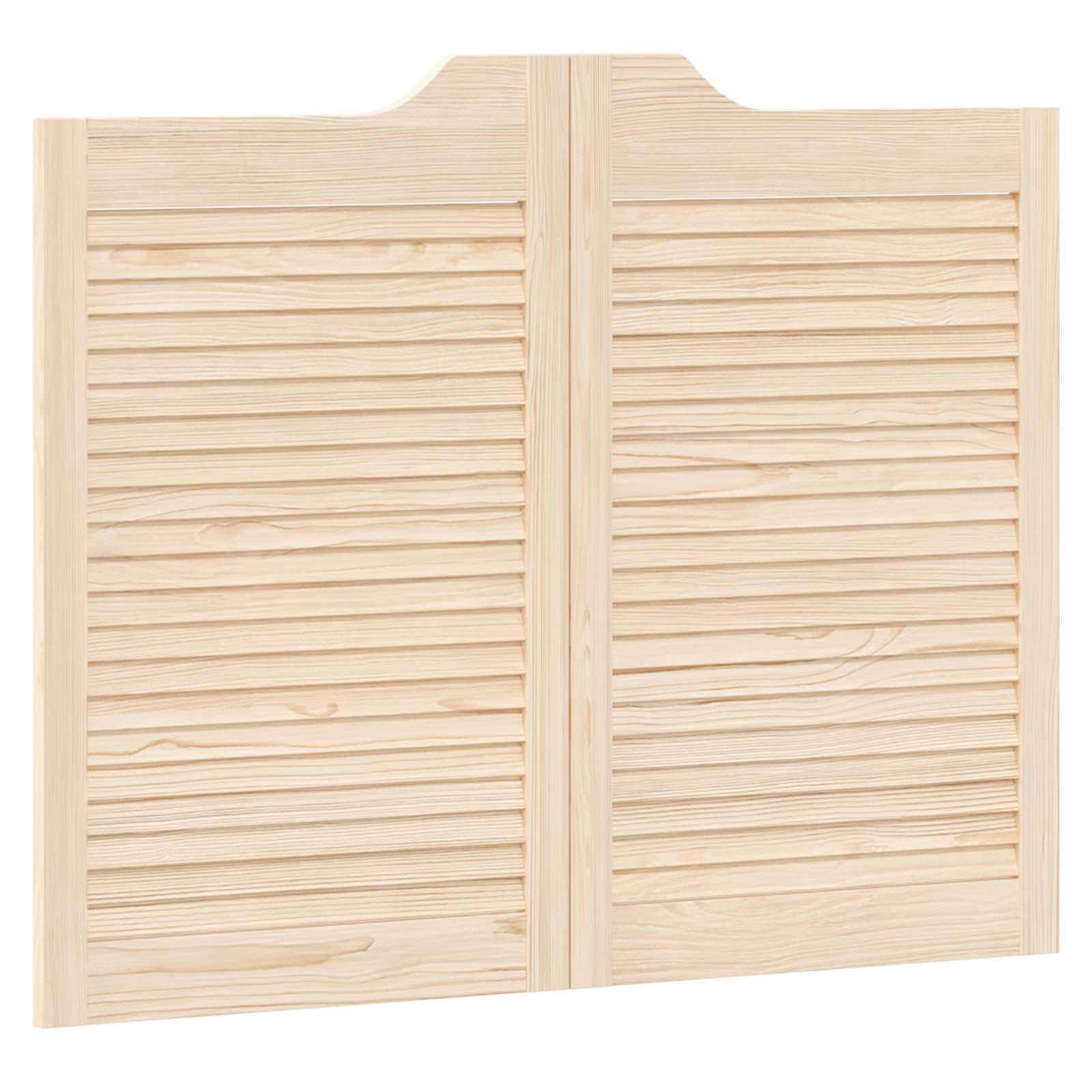 Porte Swing Naturale 80 x 50 cm Legno Massello di Pino