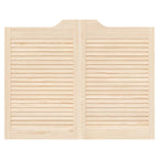 Porte Swing Naturale 80 x 50 cm Legno Massello di Pino