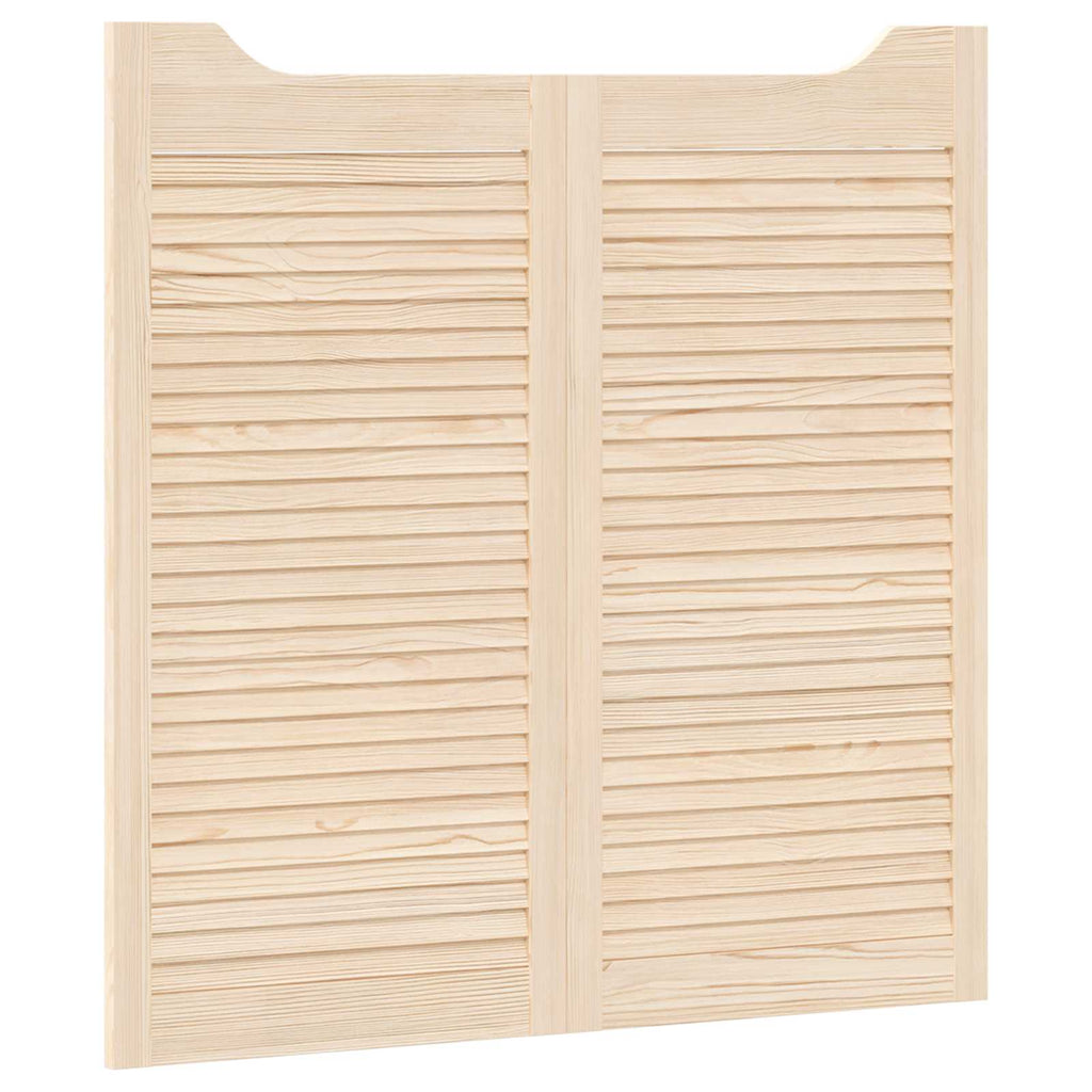 Porte Swing Legno Massello di Pino Naturale 100 x 100 cm