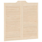 Porte Swing Legno Massello di Pino Naturale 100 x 100 cm