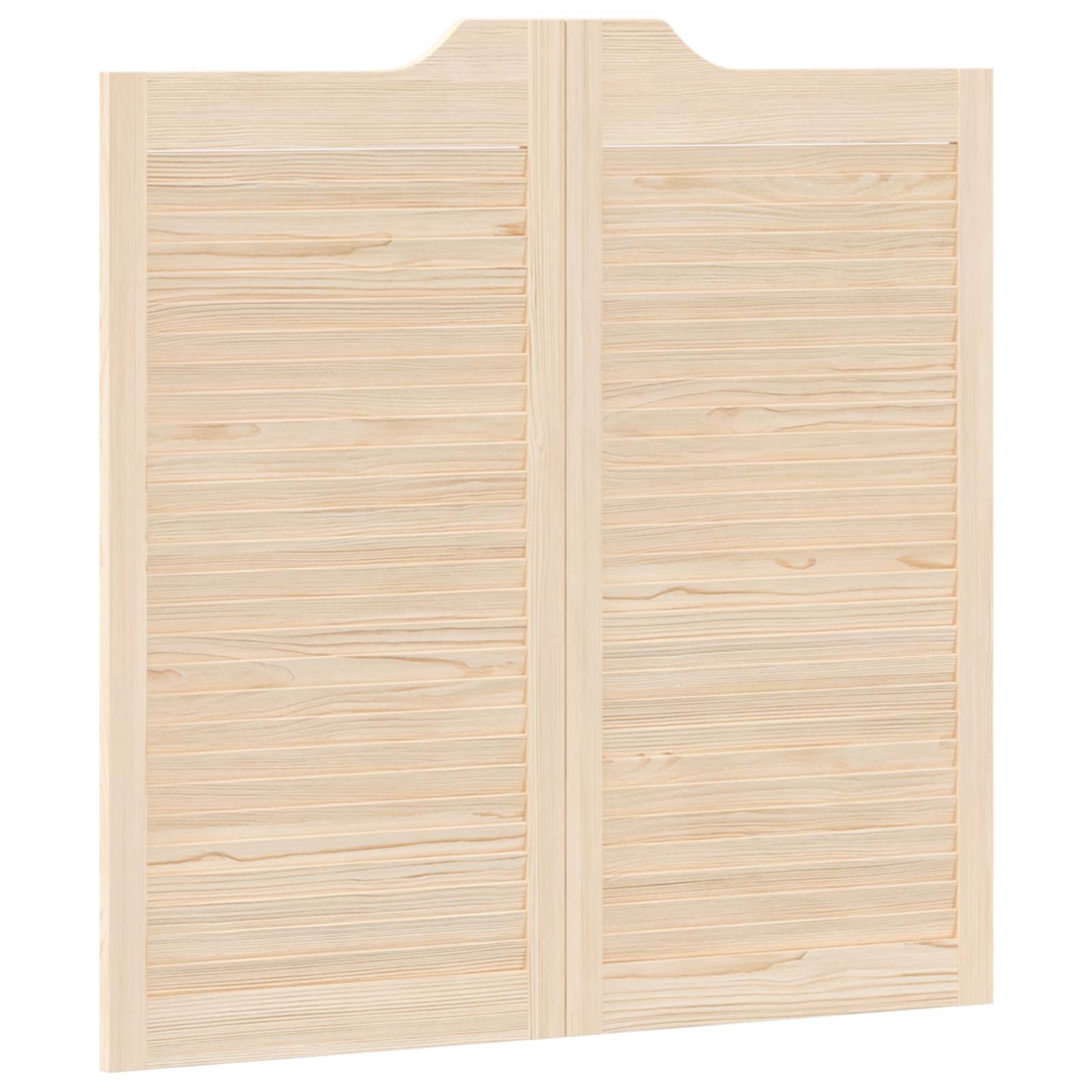 Porte Swing Legno Massello di Pino Naturale 100 x 100 cm
