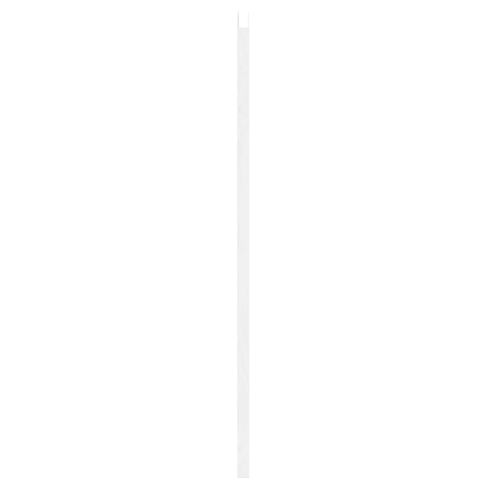 Porte Swing 2 pcs Bianco Legno Massello di Pino 100x80 cm