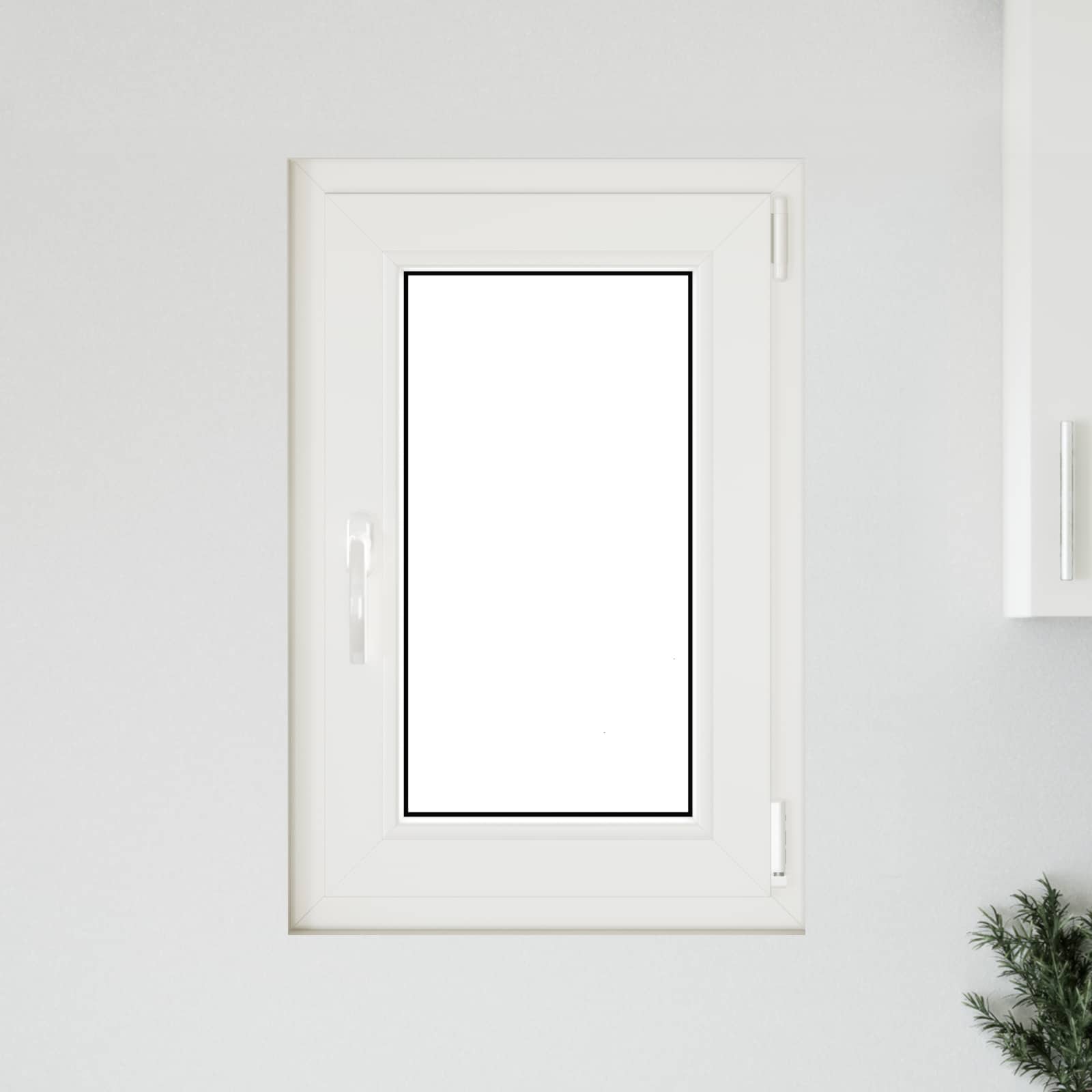 Finestra per Soffitta RISOR 50 x 75 cm PVC e Vetro Bianco