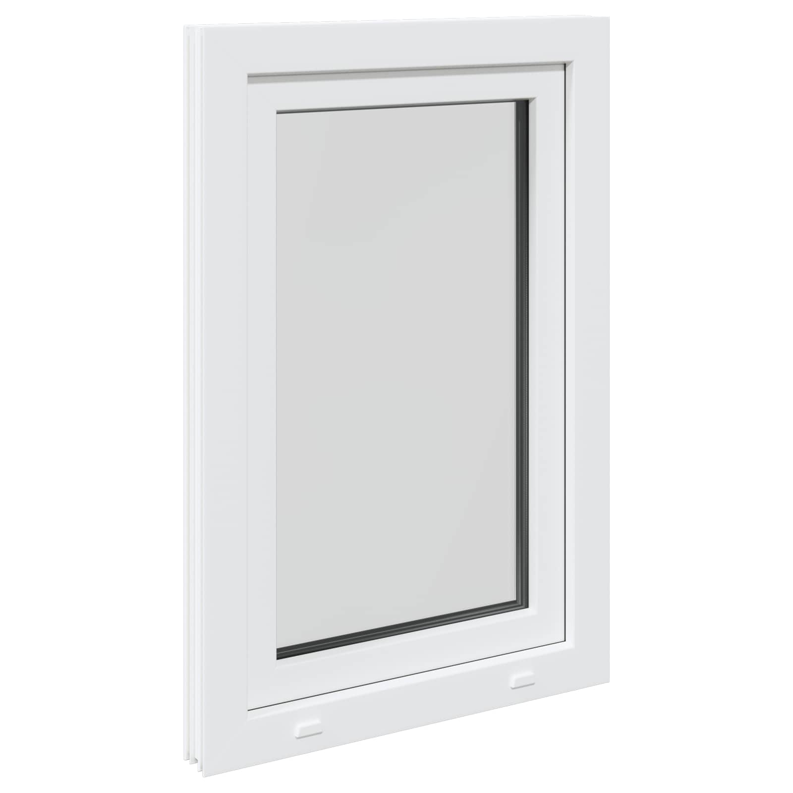 Finestra per Soffitta RISOR 60 x 90 cm PVC e Vetro Bianco
