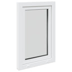 Finestra per Soffitta RISOR 60 x 100 cm PVC e Vetro Bianco