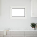 Finestra per Soffitta RISOR 80 x 50 cm PVC e Vetro Bianco