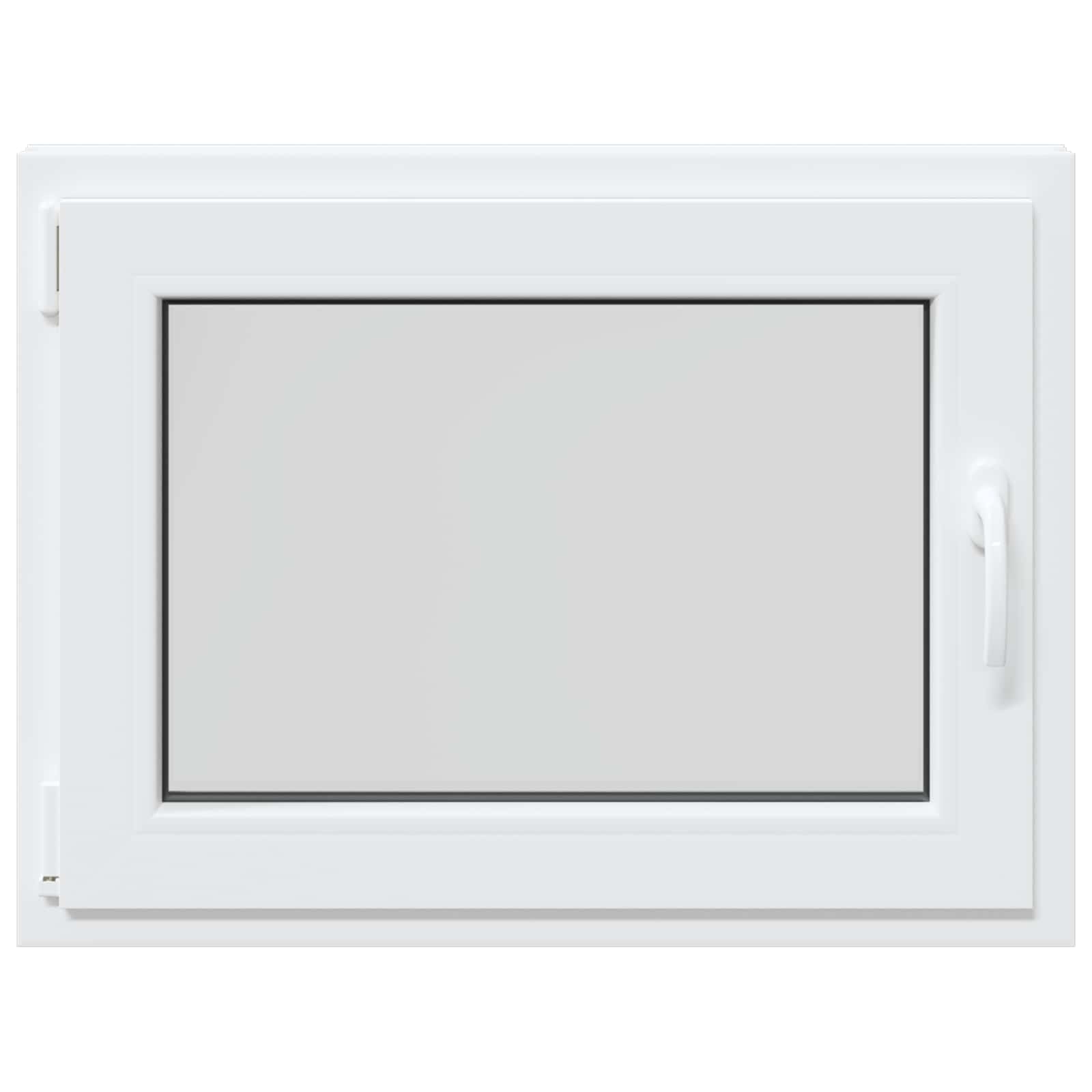 Finestra per Soffitta RISOR 80 x 50 cm PVC e Vetro Bianco