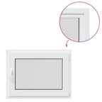 Finestra per Soffitta RISOR 80 x 70 cm PVC e Vetro Bianco