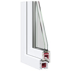 Finestra per Soffitta RISOR 80 x 70 cm PVC e Vetro Bianco