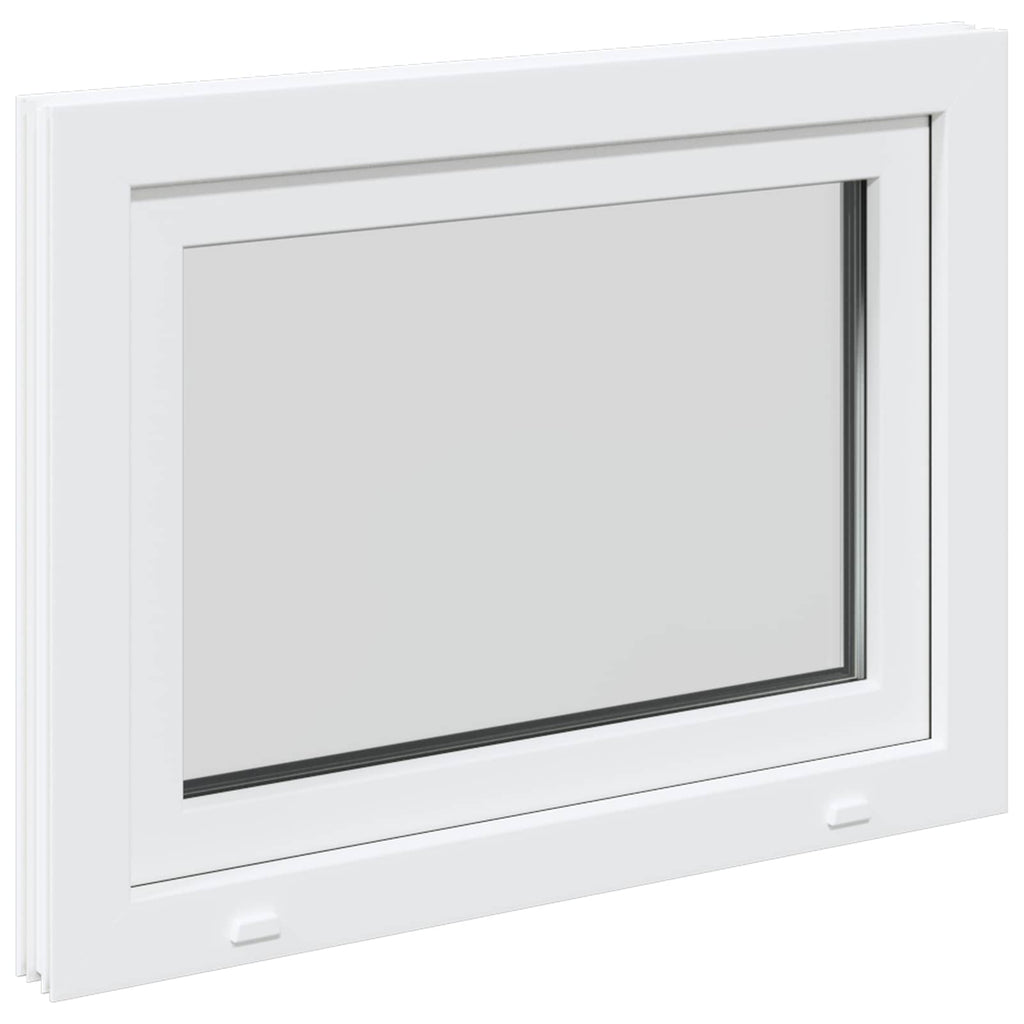 Finestra per Soffitta RISOR 80 x 70 cm PVC e Vetro Bianco