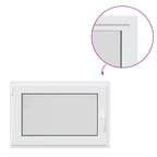 Finestra per Soffitta RISOR 90 x 50 cm PVC e Vetro Bianco